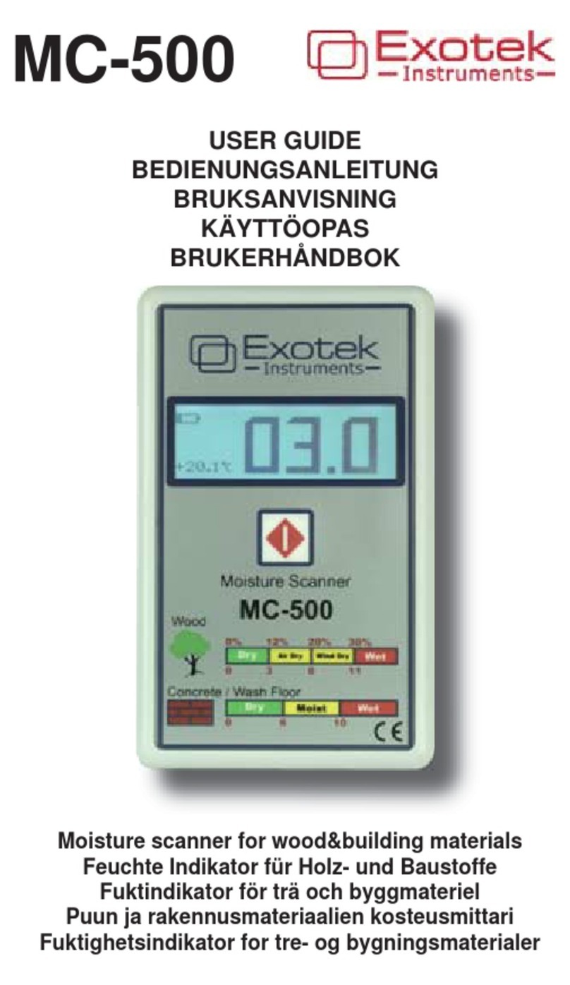 Exotek MC-500 User manual