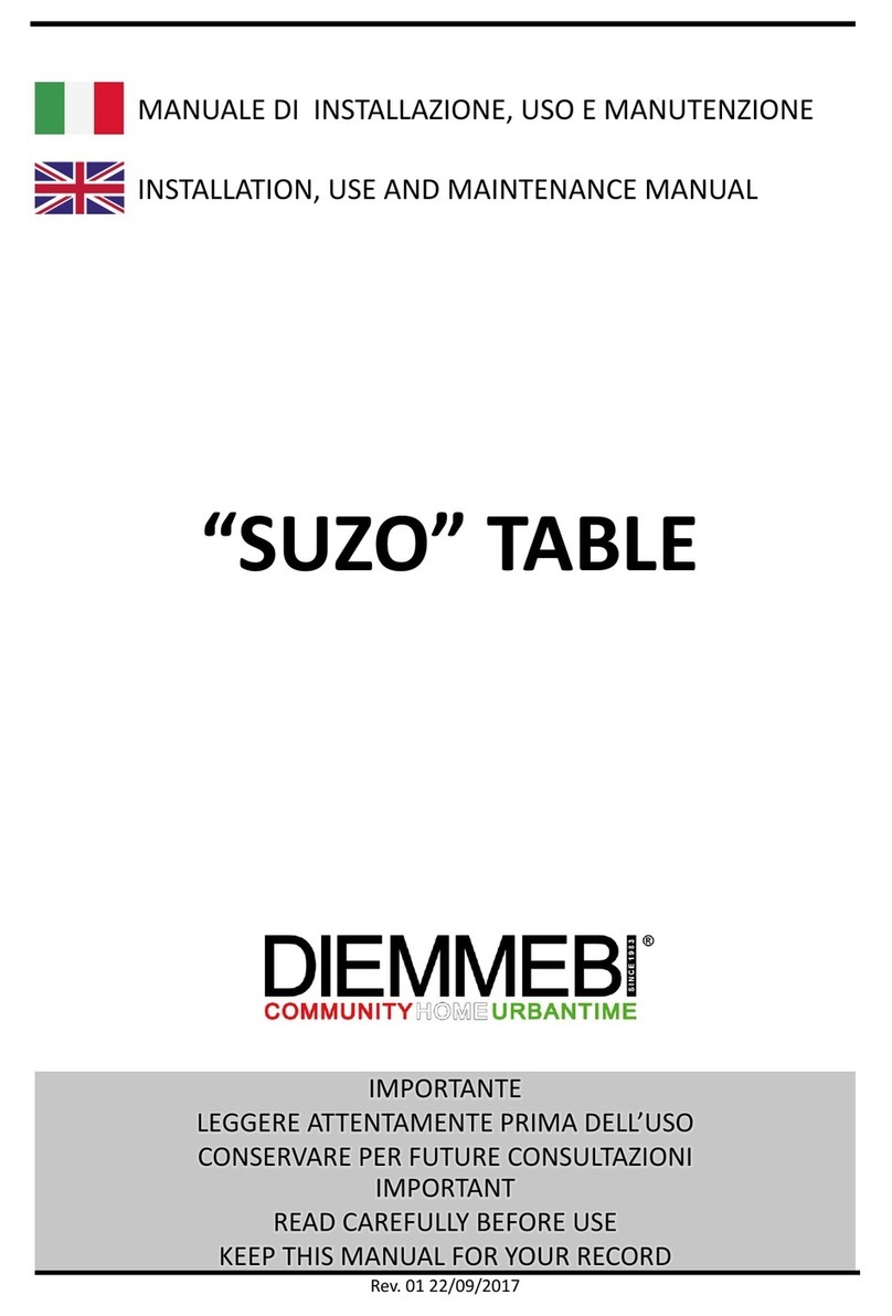 DIEMMEBI SUZO Installation, use and maintenance manual DIEMMEBI SUZO Installation, use and maintenance manual