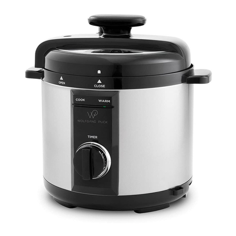 Wolfgang Puck BPCRM500 Use and care
