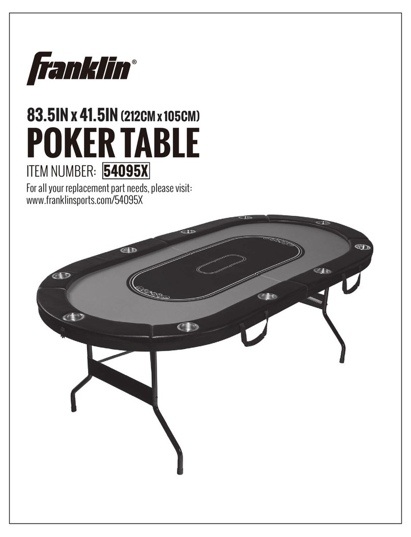 Franklin 54095X Assembly instructions