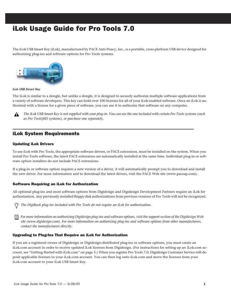 Pace iLok Usage Guide