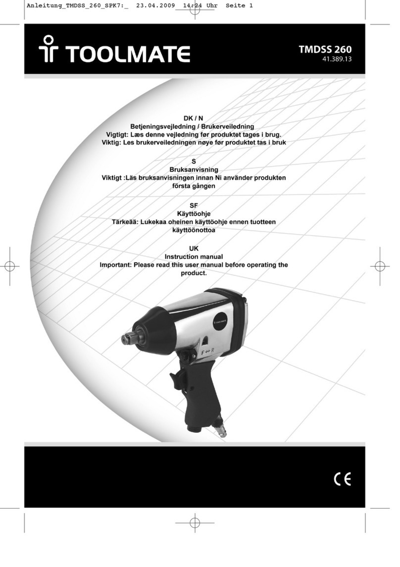 TOOLMATE TMDSS 260 instruction manual
