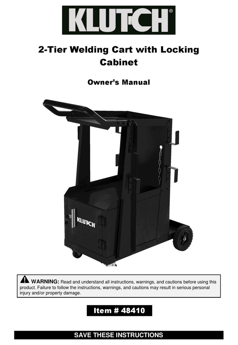 Klutch 48410 owner's manual
