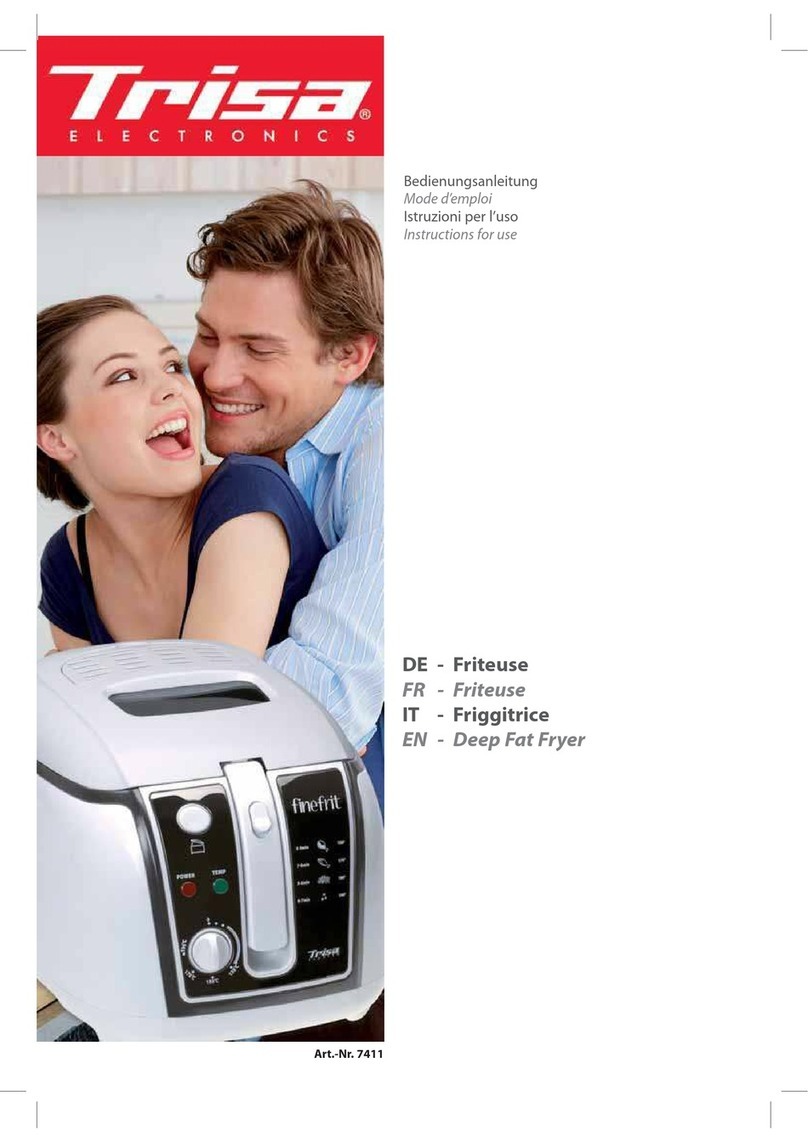 Trisa finefrit Instructions for use