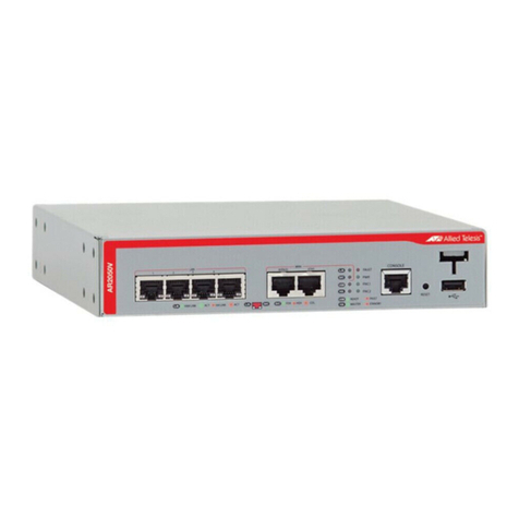 Allied Telesis AT-AR2050V User manual
