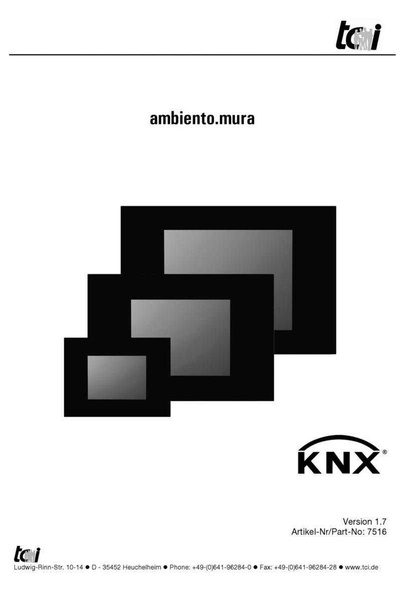 TCi ambiento mura Series User manual
