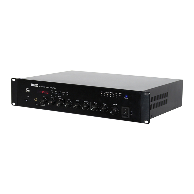 Clever Acoustics MA 260MP User manual