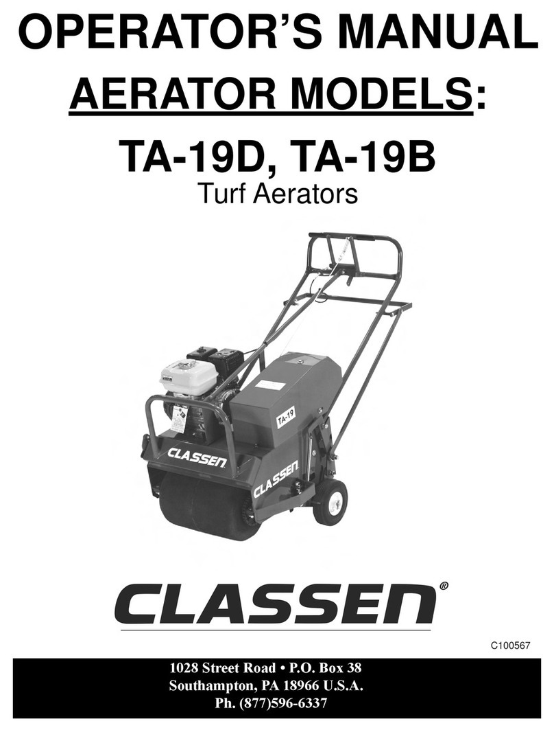 Classen TA-19D User manual