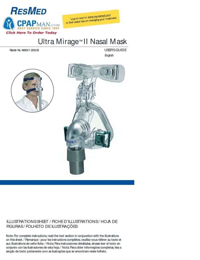 ResMed Ultra Mirage II user guide