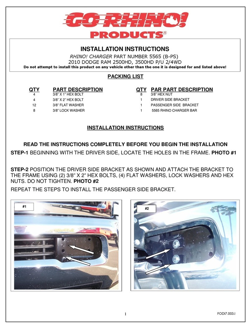Go Rhino Rhino! Charger 5565 User manual