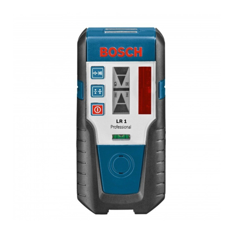 Bosch LR 1 Professional User manual Bosch LR 1 Professional User manual