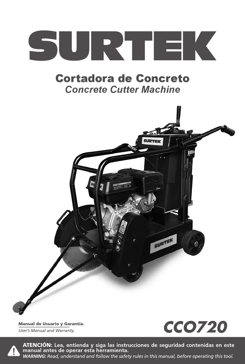 Surtek CCO720 Dimensions and installation guide