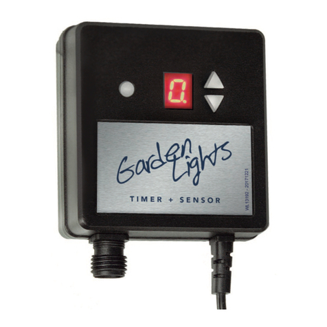 Garden Lights TIMER + SENSOR manual