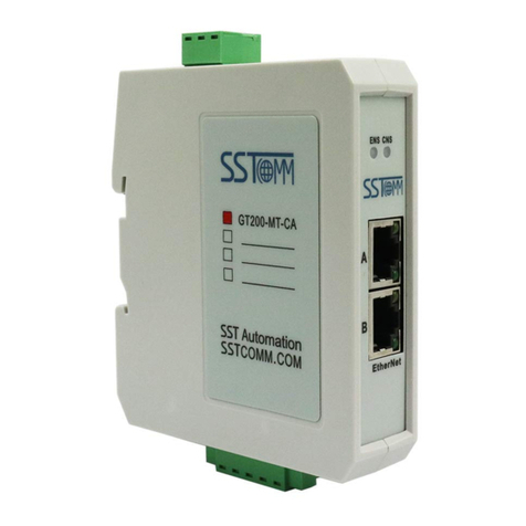SST Automation GT200-MT-CA User manual
