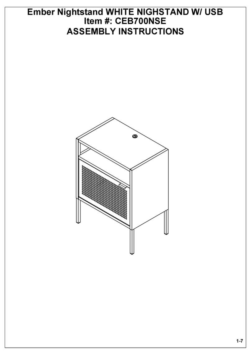 Elements Ember Nightstand CEB700NSE User manual Elements Ember Nightstand CEB700NSE User manual