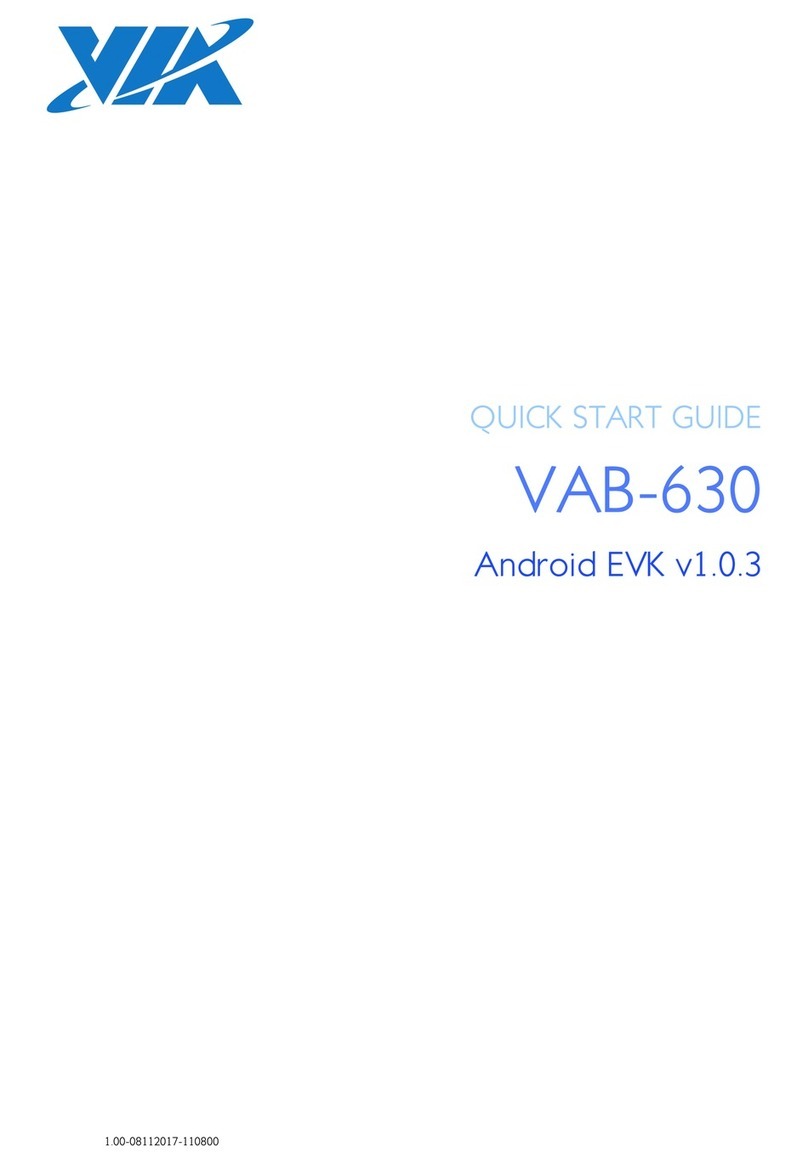 VIA Technologies VAB-630 User manual VIA Technologies VAB-630 User manual