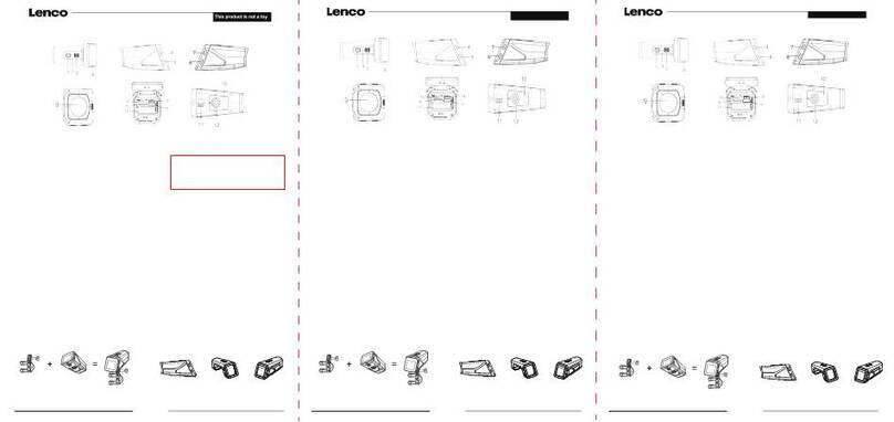 LENCO Sportcam-600 User manual
