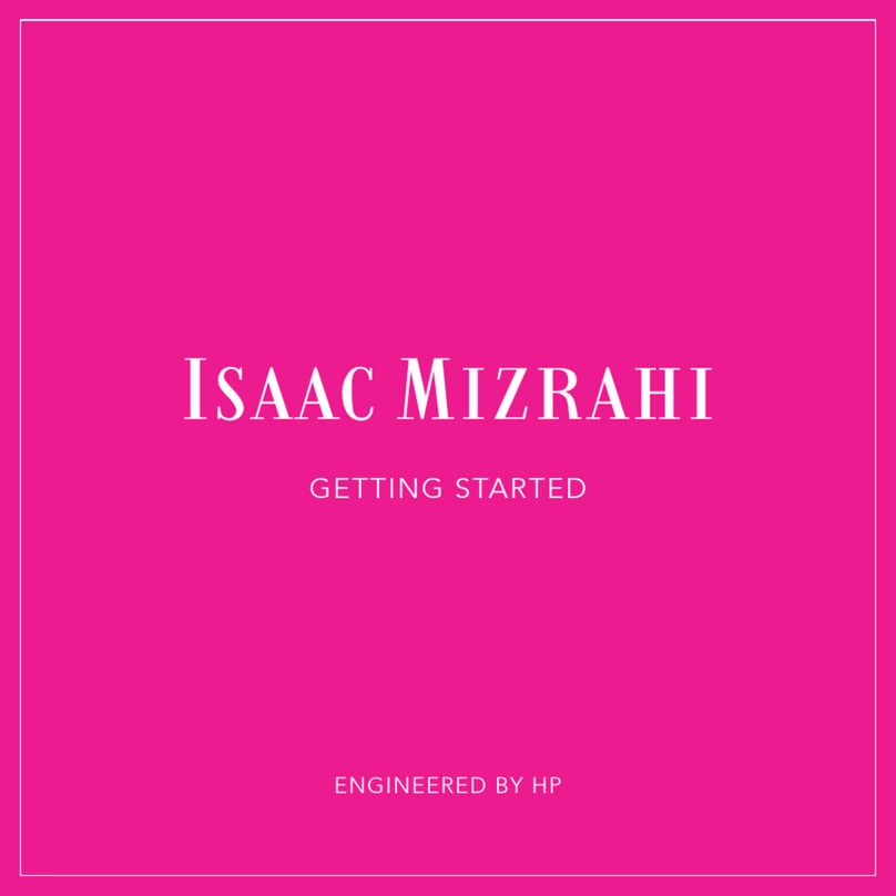 HP ISAAC MIZRAHI User manual