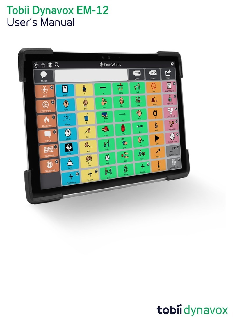 Tobii Dynavox EM-12 user manual