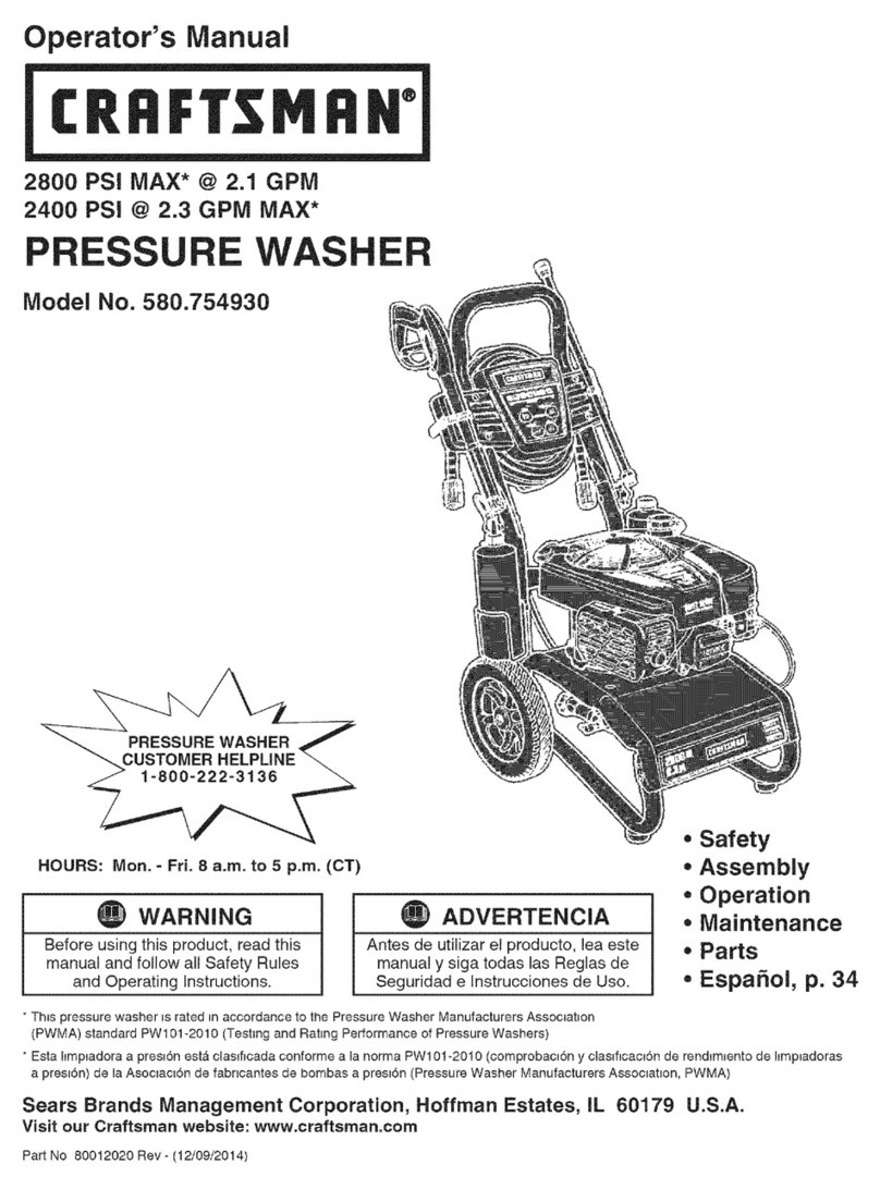 Craftsman 580.754930 User manual