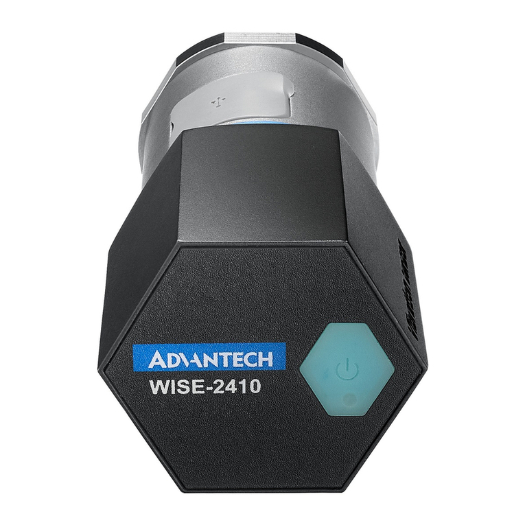 Advantech WISE-2410 User manual