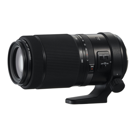 FujiFilm GF100-200mmF5.6 R LM OIS WR owner's manual