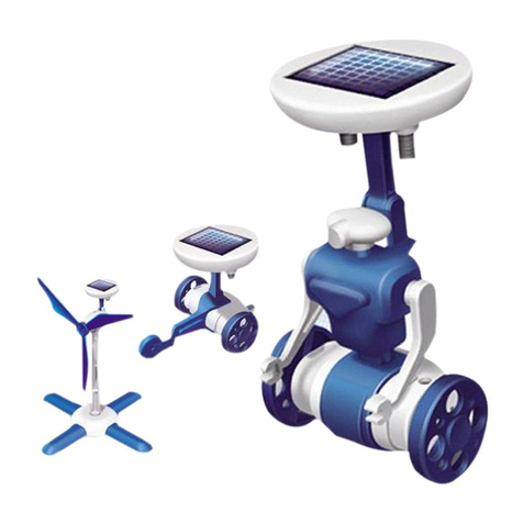 Merlin 6-IN-1 DIY Educational Solar Toy Kit manual