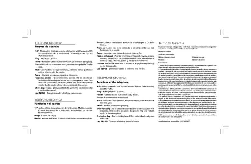 Keo K102 user guide