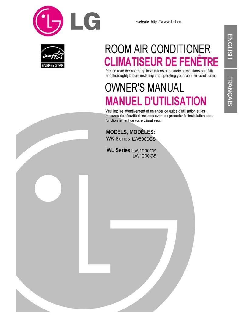 LG WK Series User manual