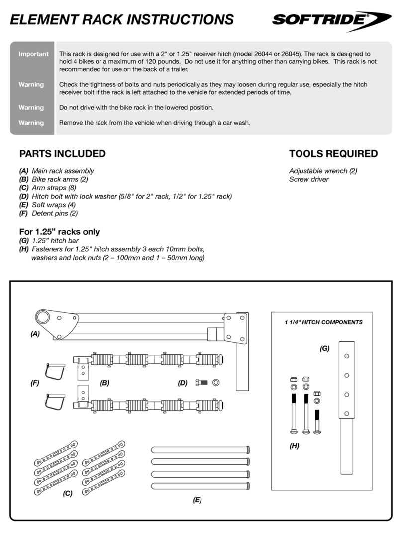 Softride Element Rack instructions