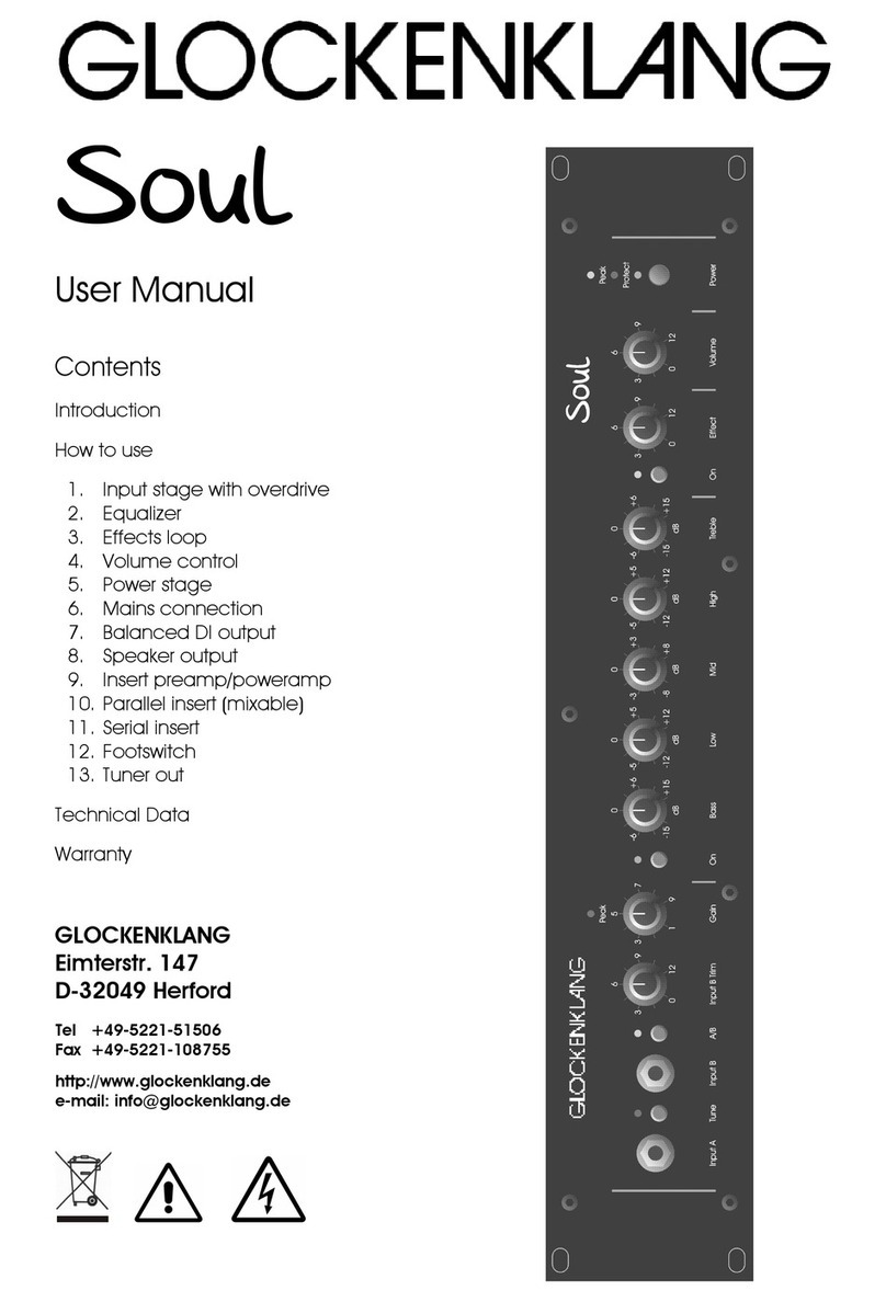 GLOCKENKLANG Soul user manual