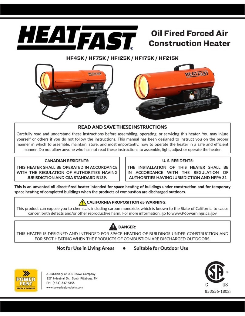 HEATFAST HF45K instructions