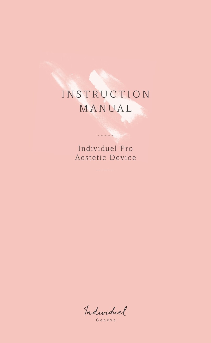 Individuel Individuel Pro Aestetic Device instruction manual