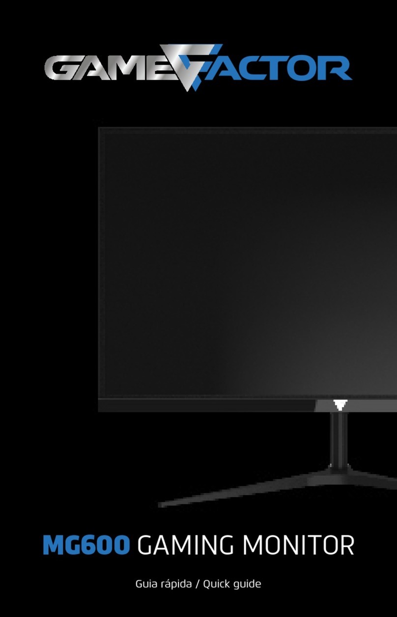 GameFactor MG600 User manual