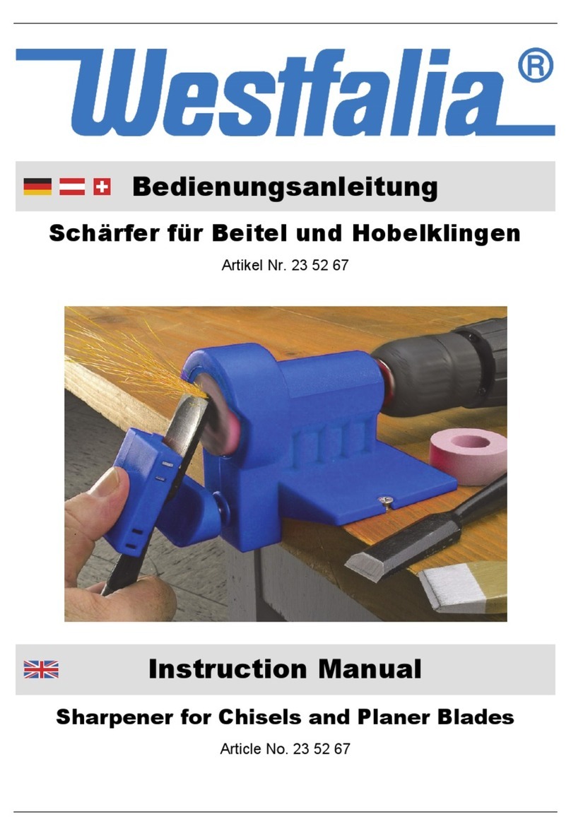 Westfalia 23 52 67 instruction manual