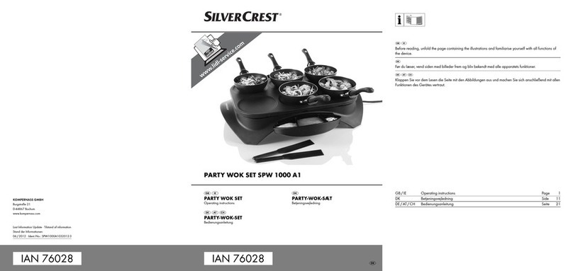 Silvercrest SPW 1000 A1 User manual