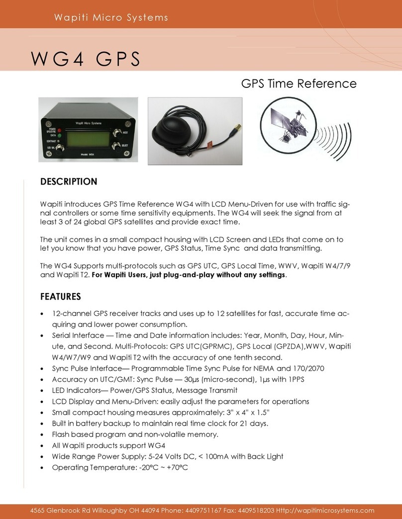 Wapiti WG4 Installation and programming guide