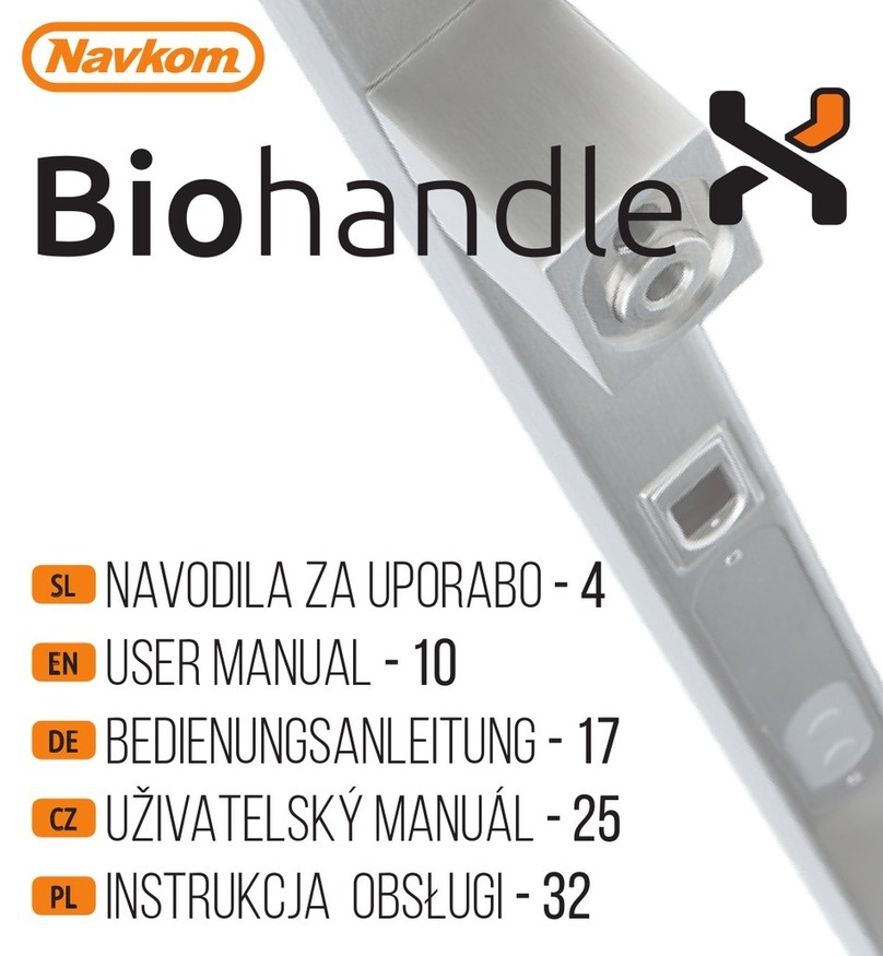 Navkom Biohandle User manual