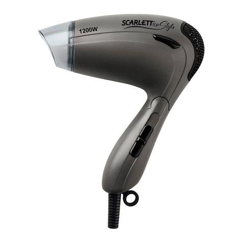 Scarlett Top Style SC-HD70T06 instruction manual
