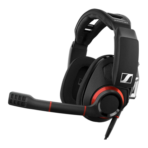 Sennheiser GSP 500 quick guide