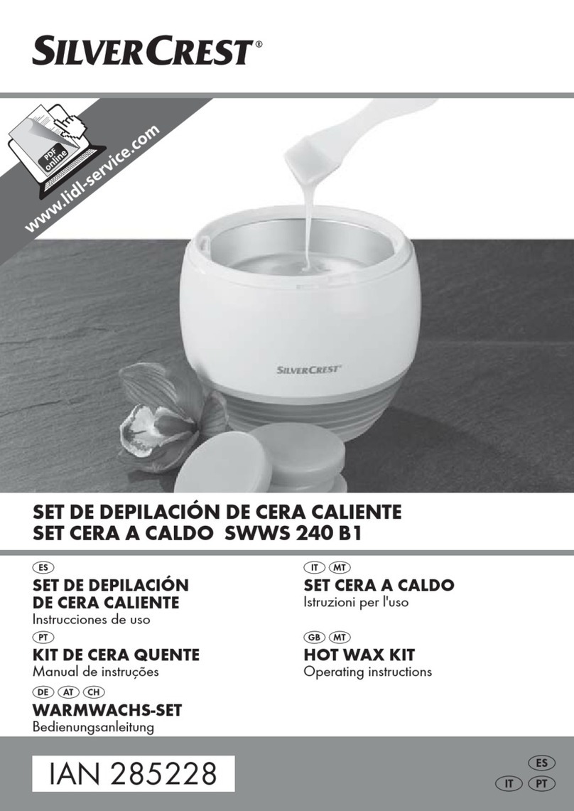 Silvercrest SWWS 240 B1 operating instructions