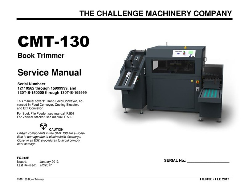 Challenge CMT-130 User manual