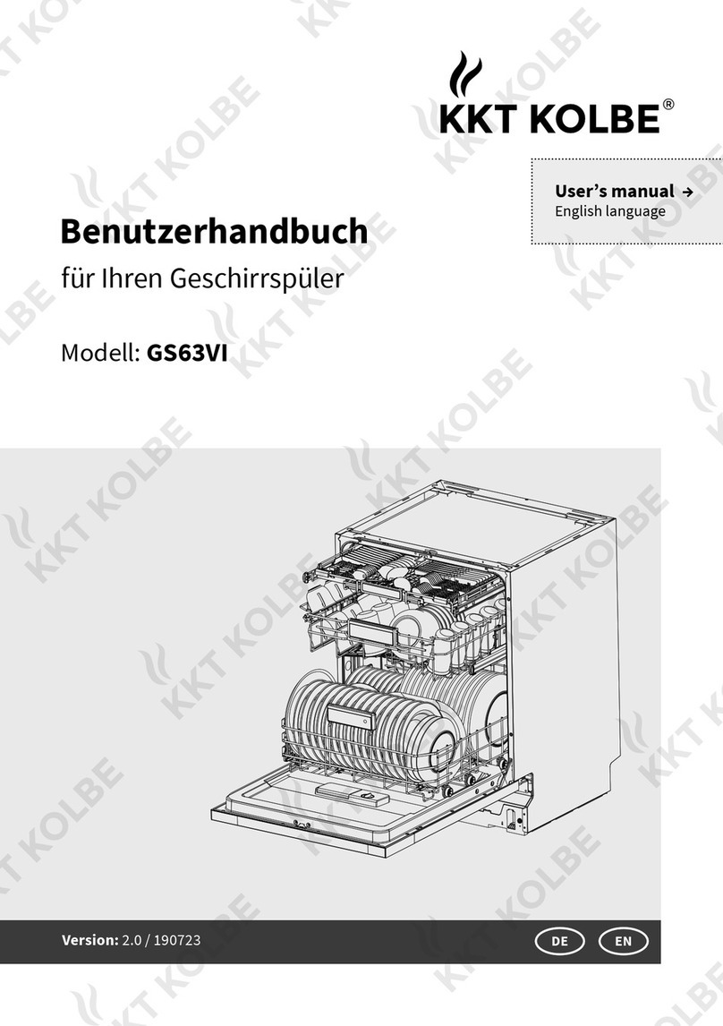 KKT KOLBE GS63VI user manual