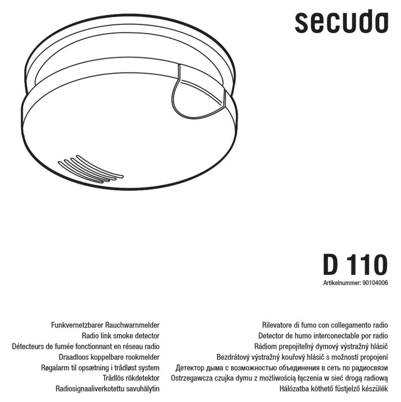 secudo D 110 manual