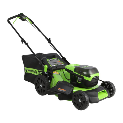 GreenWorks Pro MO60L05 Operator's manual
