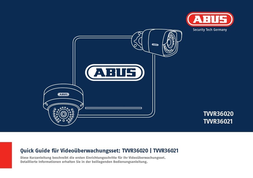 Abus TVVR36020 quick guide