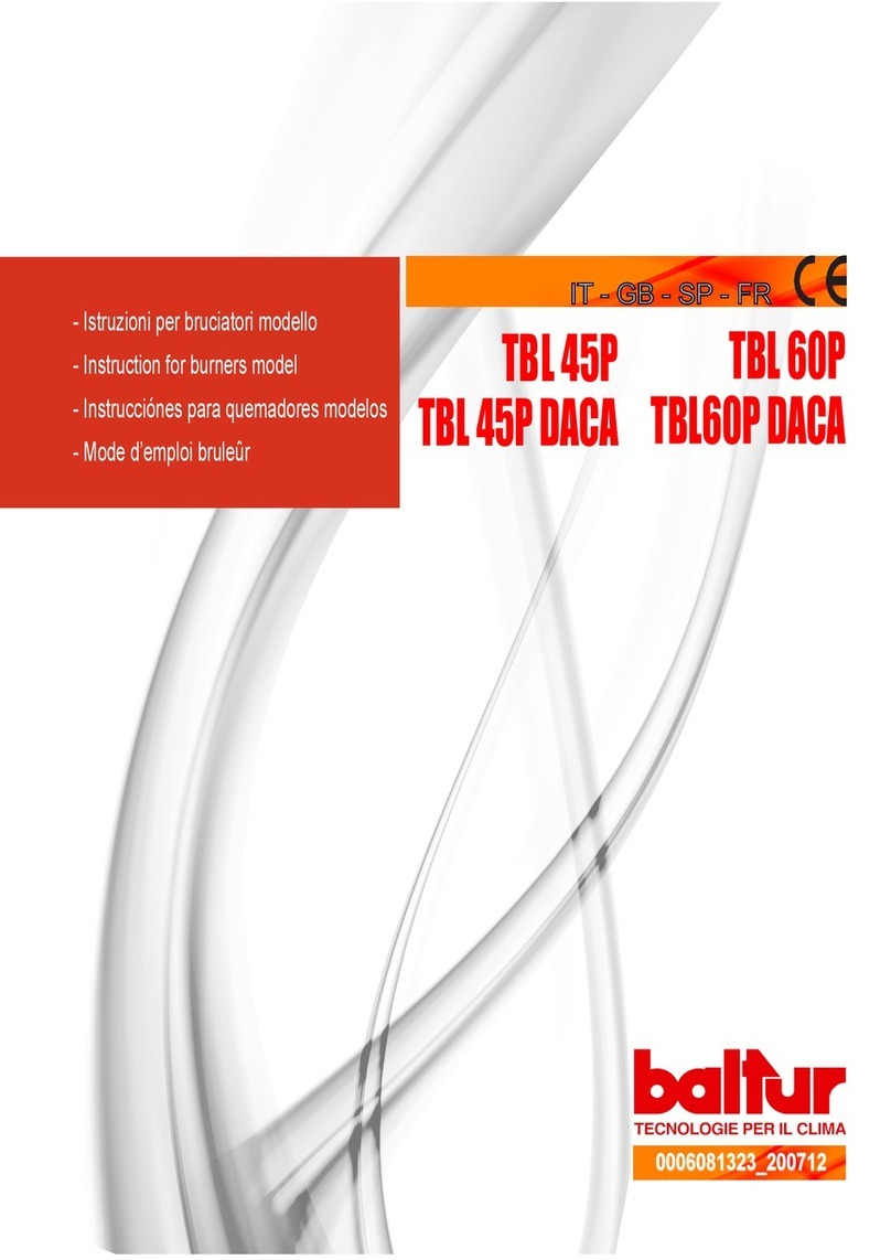 baltur TB L 45P instructions