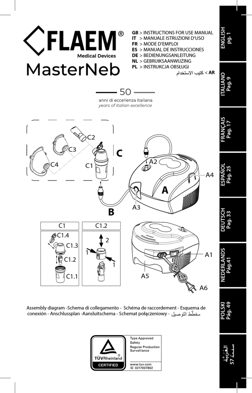 Flaem Masterneb P0404EM F400 Manual