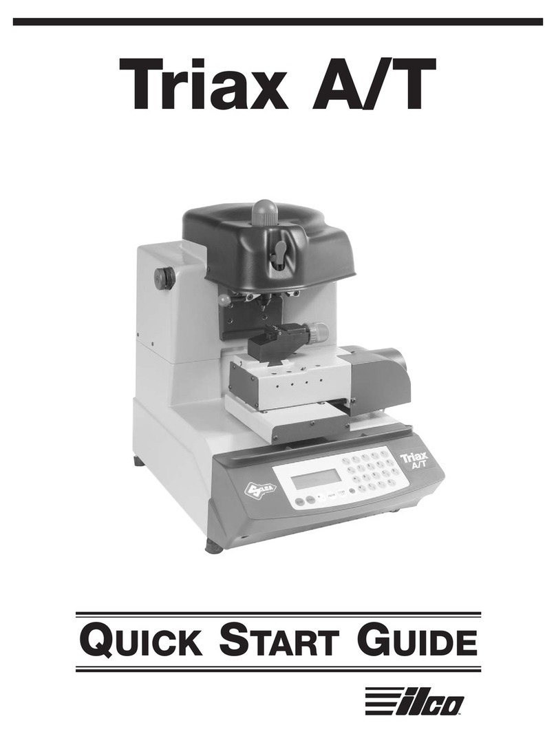 ilco Triax A/T quick start guide