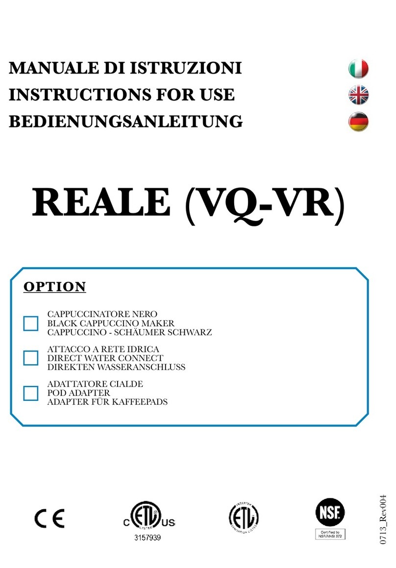 Royal REALE Instructions for use